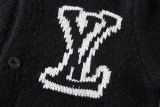 Louis Vuitton 26 Spring/Summer Mirror Monogram Intarsia Wool Cardigan