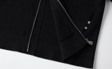 Louis Vuitton 2025 New Check Collar Appliqué Knit Jacket 251119