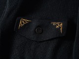 Louis Vuitton Floral Embroidery Letter Knit Cardigan (Jackson Wang Style) 251119