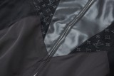 Louis Vuitton 25FW Monogram Flower Suede Panel Leather Bomber Jacket 251119