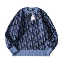 Dior Oblique Contrast Jacquard Wool Sweater 251119