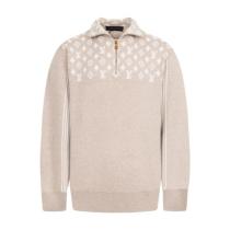 Louis Vuitton 25FW Ski Collection Jacquard Letter Half-Zip Sweater 251119