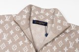 Louis Vuitton 25FW Ski Collection Jacquard Letter Half-Zip Sweater 251119