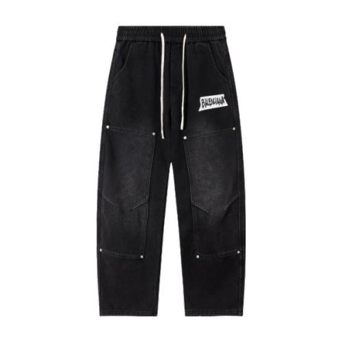 Balenciaga 25SS Winter Fleece-Lined Jeans 251126