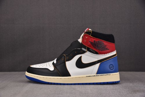 Air Jordan 1 Retro High OG SP Fragment x Union LA Varsity Red Sport Royal