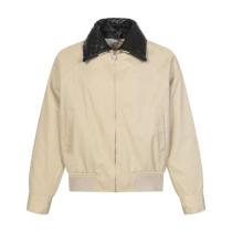 Bottega Veneta Woven Leather Collar Jacket 251126