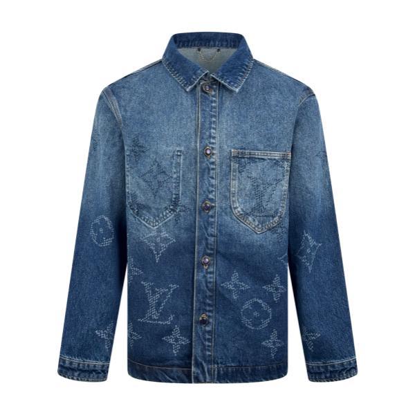 Louis Vuitton 25SS Ombre Monogram Denim Jacket 251204