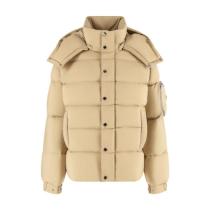 Prada Sleeve Pocket Puffer Jacket (Apricot) 251204