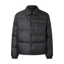 Dior 25FW All-Over Print Jacquard Lapel Down Jacket