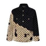 Louis Vuitton 24SS Flocking Cloud Pattern Denim Cotton Jacket