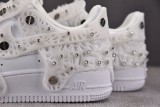 Nike Air Force 1 Low Swarovski Retroreflective Crystals White (Women's)