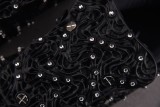 Nike Air Force 1 Low Swarovski Retroreflective Crystals Black (Women's)
