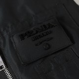 Prada Arm Pocket Hooded Puffer Jacket 251217