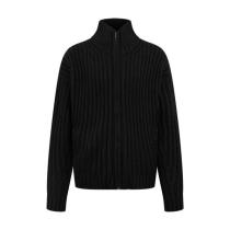 Acne Studios Embroidered Letter Zip-Up Sweater Jacket 251217