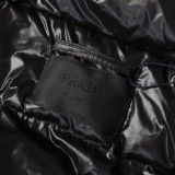 Prada Arm Pocket Hooded Puffer Jacket 251217