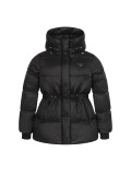 Prada 25SS Drawstring Waist Hooded Puffer Jacket 251217
