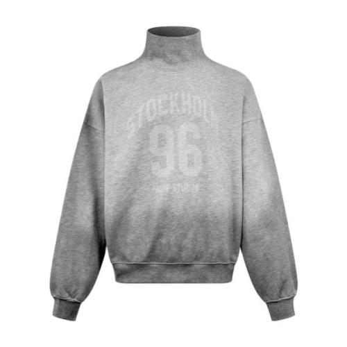Acne Studios 96 Vintage Print High Neck Sweatshirt 251217