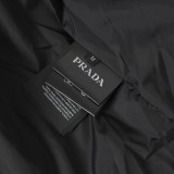 Prada Iconic Waist-Defining Hooded Down Jacket 251224