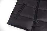 Moncler Citala Series Logo Patch Stand Collar Down Jacket (Black) 251224