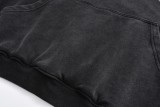 Balenciaga 24FW Embroidered Letter Washed Hoodie 251224