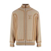 Louis Vuitton 26SS Two-Tone Jacquard Knit Zip Jacket 251224