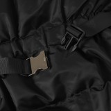 Prada Iconic Waist-Defining Hooded Down Jacket 251224