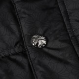 Chrome Hearts Subtle Jacquard Down Coat Black 251224