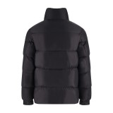 Moncler Citala Series Logo Patch Stand Collar Down Jacket (Black) 251224
