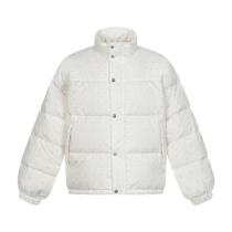 Chrome Hearts Subtle Jacquard Down Coat White 251224