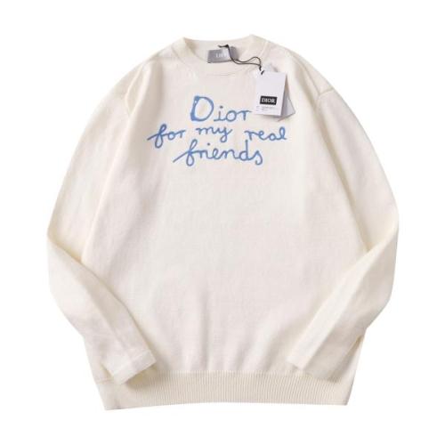 Dior Off-White Embroidered Knit Sweater 251231