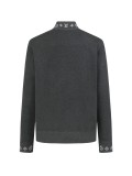 Louis Vuitton 25SS Jacquard Rib Stand Collar Zip Knit Jacket 251231