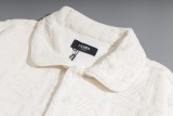 Fendi Autumn/Winter New Ribbed Reverse Collar Polo Shirt 251231