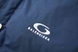 Balenciaga BLCG 25FW Half-Ring Embroidery Reversible Pin Detail Down Jacket 251231