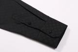Louis Vuitton 2025SS Early Spring Subtle Jacquard Shirt (Black) 260107