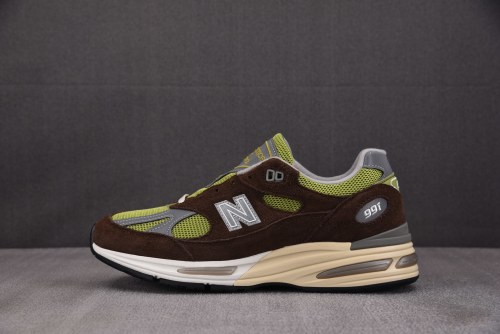 New Balance 991v2 MiUK Daniëlle Cathari x Kith Reverse Matcha