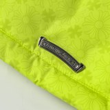 Chrome Hearts Subtle Jacquard Down Jacket (Fluorescent Yellow) 260121