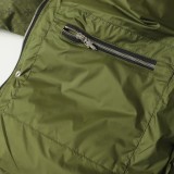 Chrome Hearts Subtle Jacquard Down Jacket (Dark Green) 260121