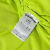 Chrome Hearts Subtle Jacquard Down Jacket (Fluorescent Yellow) 260121