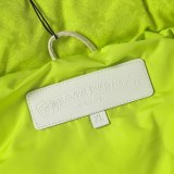Chrome Hearts Subtle Jacquard Down Jacket (Fluorescent Yellow) 260121