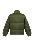 Chrome Hearts Subtle Jacquard Down Jacket (Dark Green) 260121