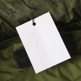 Chrome Hearts Subtle Jacquard Down Jacket (Dark Green) 260121