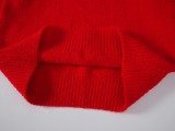 Louis Vuitton 2025 New Large Logo Double-Stitch Sweater 260129