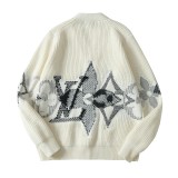 Louis Vuitton Custom-Dyed Lambswool Knit Cardigan 260129