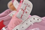Air Jordan 1 Retro Low OG SP Travis Scott Shy Pink Pink