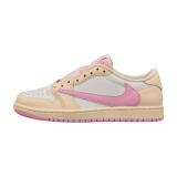 Nike Air Jordan 1 Retro Low OG SP Travis Scott Pink White