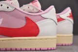 Air Jordan 1 Retro Low OG SP Travis Scott Shy Pink Pink