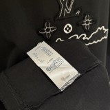 Louis Vuitton New Embroidered Short Sleeve T-Shirt 260304