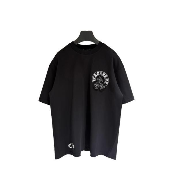 Chrome Hearts New Patch Embroidered T-Shirt Black 260304