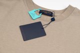 Louis Vuitton 26SS Khaki Embroidered Short Sleeve T-Shirt 260304