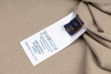 Louis Vuitton 26SS Khaki Embroidered Short Sleeve T-Shirt 260304